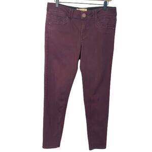 Democracy Women's Skinny Jeans in Deep Purple